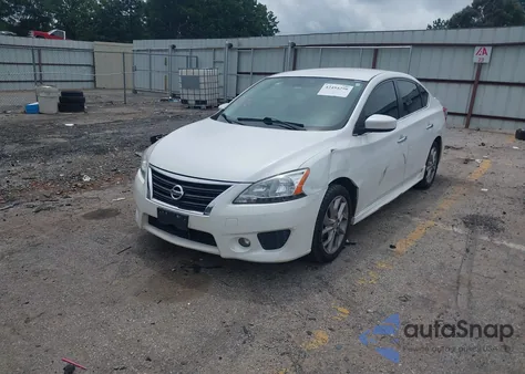 2013 Nissan Sentra Sr из США, поврежденный, VIN 3N1AB7AP0DL661798